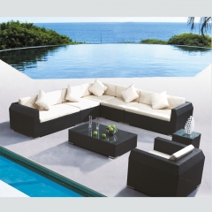 RT-22 8pcs outdoor rattan furniture sofa patio wicker sofa sets