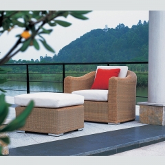 RT-27 Rattan Rope Wicker Furniture Sofa Sets Outdoor furniture garden sets
