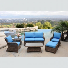 RT-23 hotel project patio deck out door sofa sets rattan /outdoor furniture sets(accept customized)