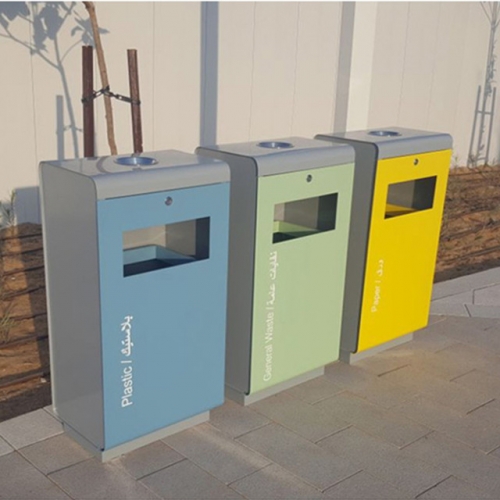 3 compartment recycle bin for Dubai