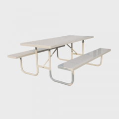 TB01 Public metal steel picnic table