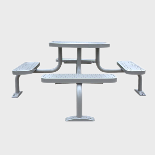 TB42 Outdoor stainless steel picnic table