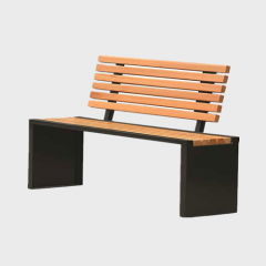 FW52 Outdoor Park wooden bench