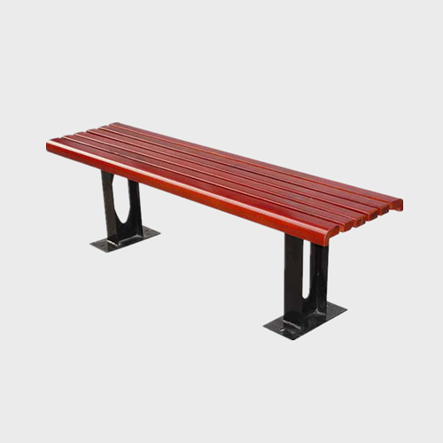 FW58 Backless wood garden bench