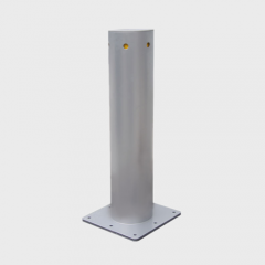 Steel road safety barriers and bollards