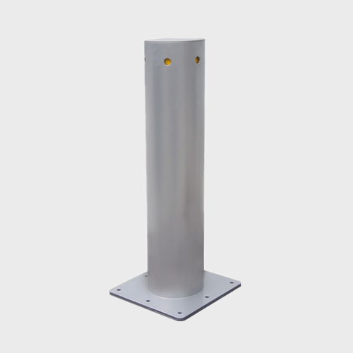 Steel road safety barriers and bollards