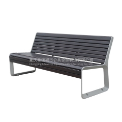 cast aluminum bench
