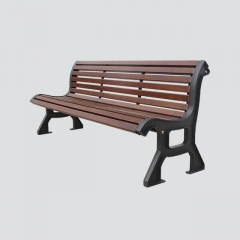 FW12 heavy duty outdoor wooden bench