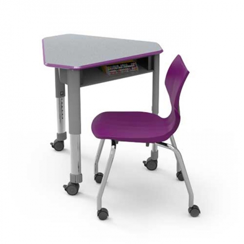 Lifting desks and chairs