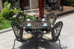 庭院铸铝桌椅