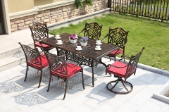 Outdoor leisure tables and chairs