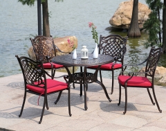 Outdoor leisure tables and chairs