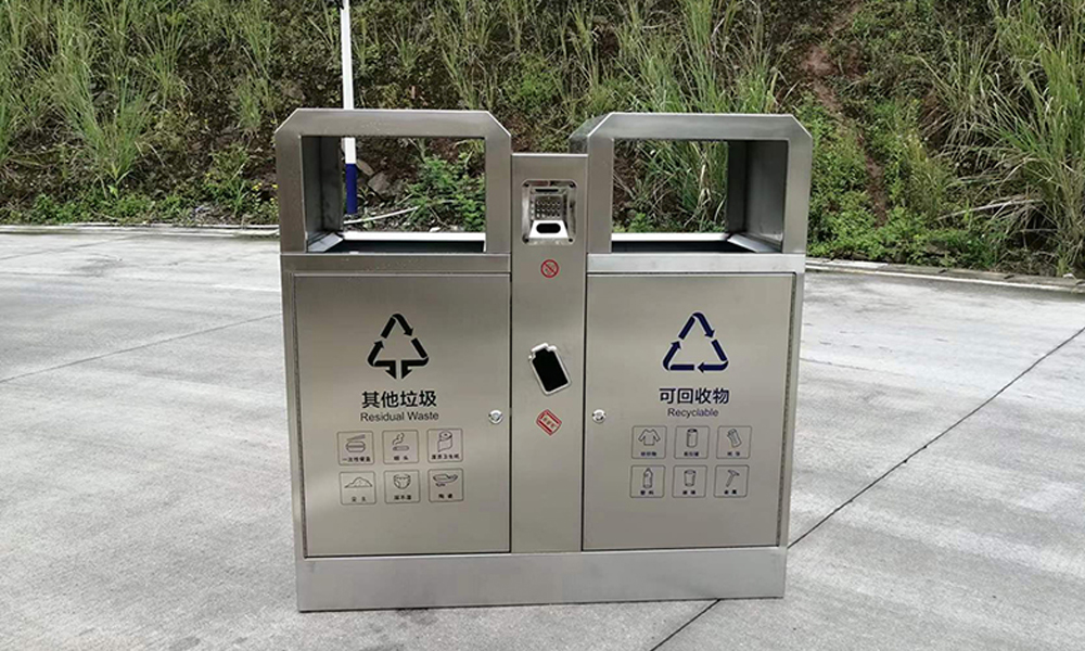 Purchased stainless steel peel boxes by Xiantao Municipal Environmental Sanitation Management Office, Yubei District, Chongqing