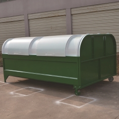 Iron sheet carbon steel 5 cubic trash can manufacturers