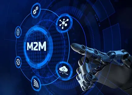 机器对机器 (M2M)