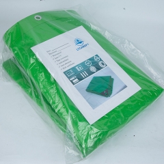 4Mx4M 0.40mm 530g浅绿色PVC防水布涂层防水布