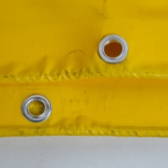 10Mx10M 0.5MM 630G黄色PVC抗老化织物涂层防水布