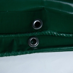 5MX5M 0.45MM 580g深绿色耐磨织物涂层防水布