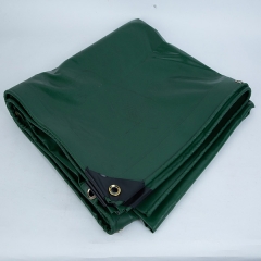 5MX5M 0.45MM 580g深绿色耐磨织物涂层防水布