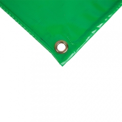 Light Green Heavy Duty UV-Proof PVC Mesh Coated Tarp