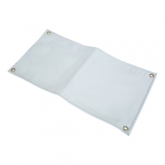 白色重型阻燃聚氯乙烯网涂层防水布