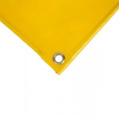 黄色耐磨聚氯乙烯网涂层防水布