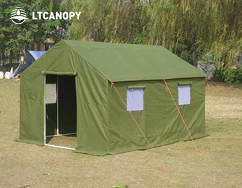 camouflage canvas tent-green tent-cotton tarp-lttarp-canopy-ltcanopy (1)