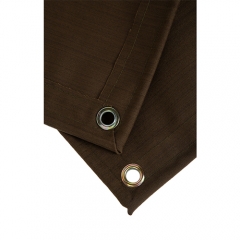 Brown Green Organic Silicon Cloth Tarpualin For Canopy