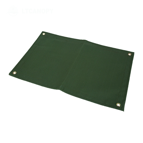 Green C15 Organic Silicon Cloth Tarpualin For Car Cover