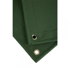 绿色C15有机硅胶布篷布