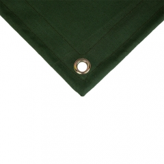 绿色C15有机硅胶布篷布