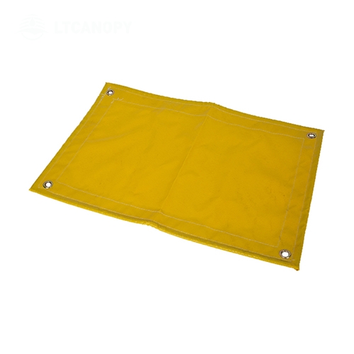 Yellow PVC Tarpaulin-Cheap