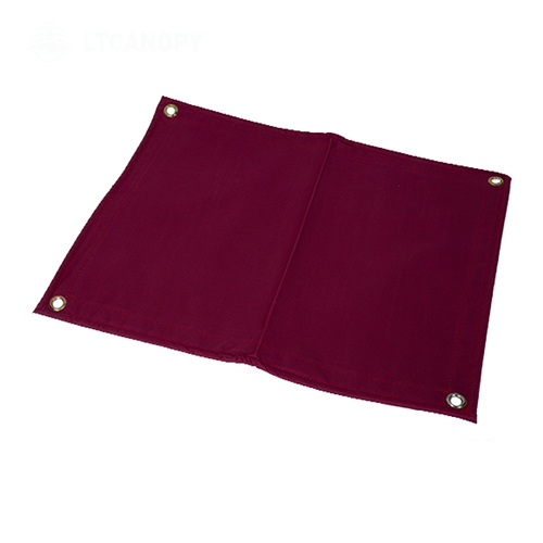 Rose Red Green Oxford Tarp For Canopy