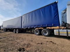 卡车/拖车罩用蓝色PVC大型篷布