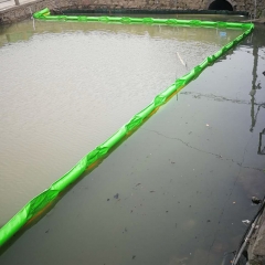 绿色聚氯乙烯围油栏/防护浮式围油栏/近岸浮式围栏/围油栏海藻屏障