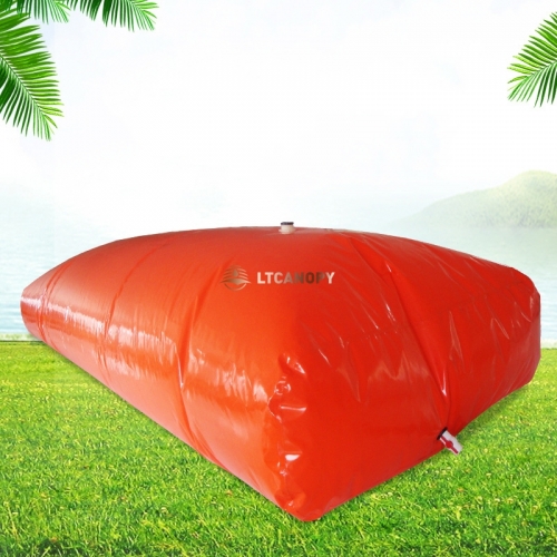 方形PVC水囊液袋 便携式可折叠户外储水囊 森林消防车载存水袋