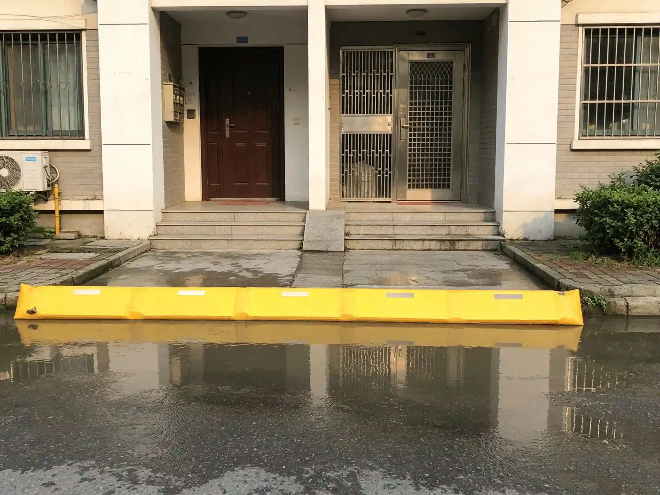 充水式三角防洪管厂家 充水式三角挡水板 便携防洪防汛挡水板 支持定制尺寸