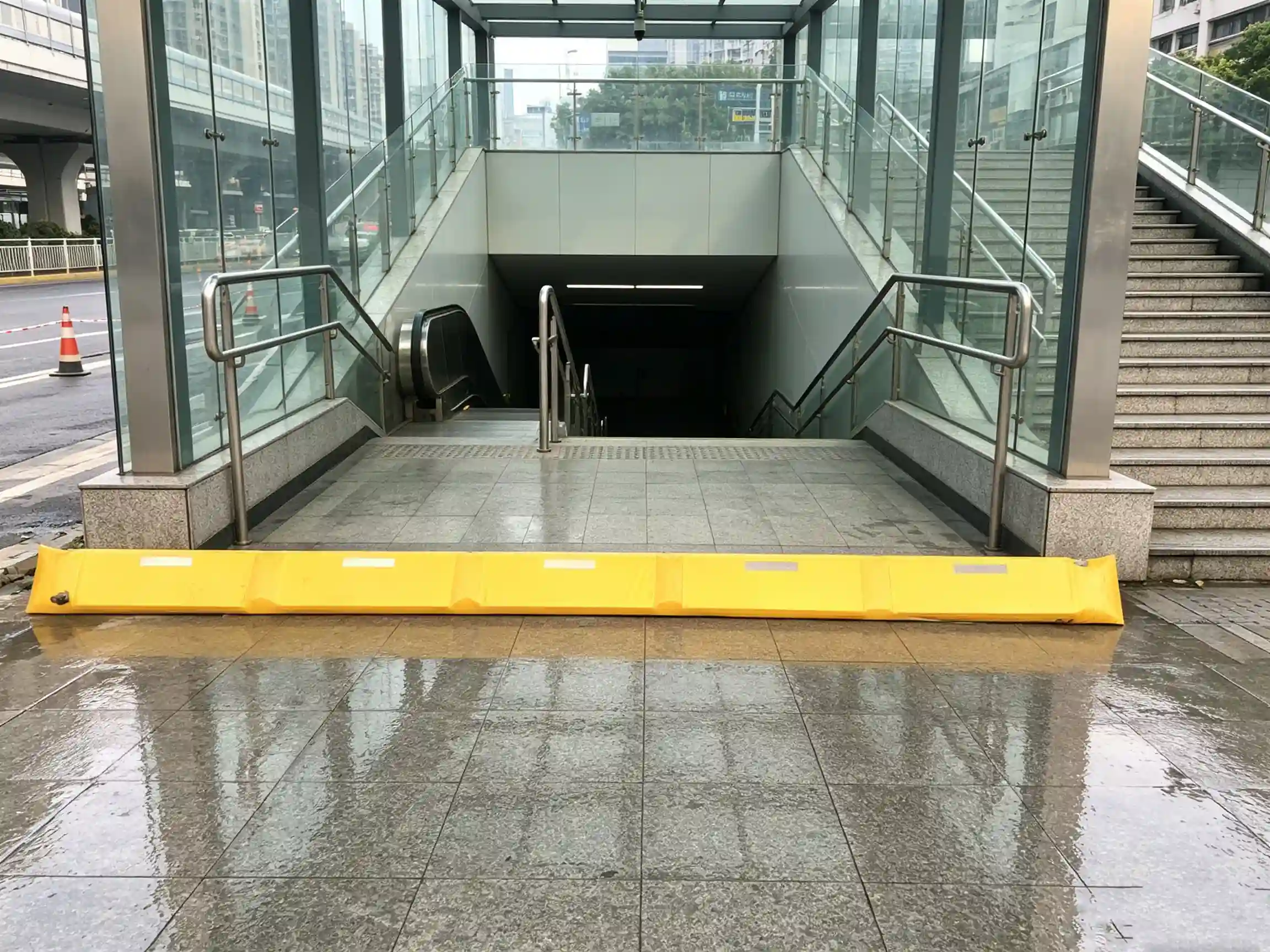 充水式三角防洪管厂家 充水式三角挡水板 便携防洪防汛挡水板 支持定制尺寸