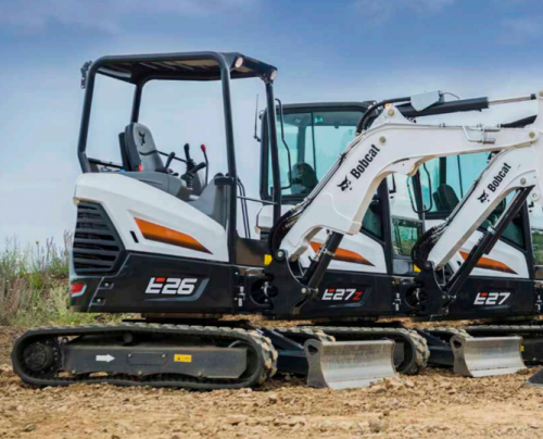 山猫e27小型挖掘机