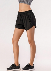 女子健身运动服夏季休闲健身房网球跑步宽松运动短裤