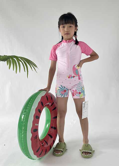 儿童泳衣中大女童新款分体速干泳衣裤装