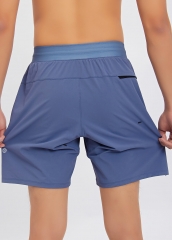 夏季男士运动健身户外训练吸湿排汗梭织短裤