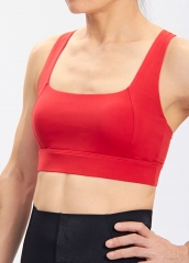 美背绑带健身跑步瑜伽运动文胸防震速干背心定制