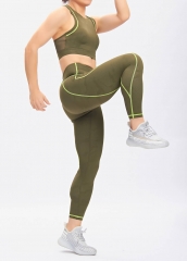 新款女士轻薄透气运动健身跑步瑜伽套装
