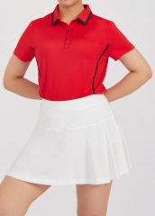 定制高尔夫女士短袖运动T恤Polo衫马球服网球服