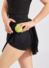 女士无袖修身健身高尔夫网球连衣裙定制