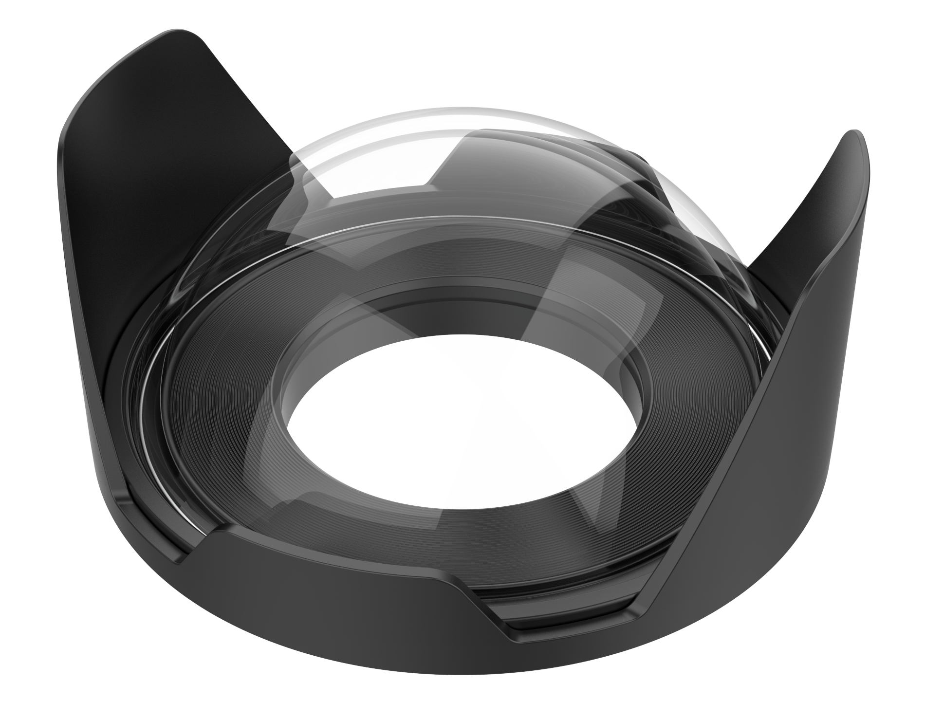 210mm光学亚克力球面罩（含后盖，保护盒）