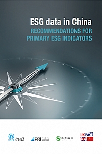 ESG Data in China: Recommendations for Primary ESG Indicators