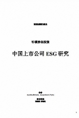 Revealing China's ESG Issues 2011