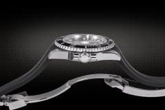 初代款 维瑞亚橡胶表带适用于劳力士潜航者陶瓷圈 116610.116613.114060